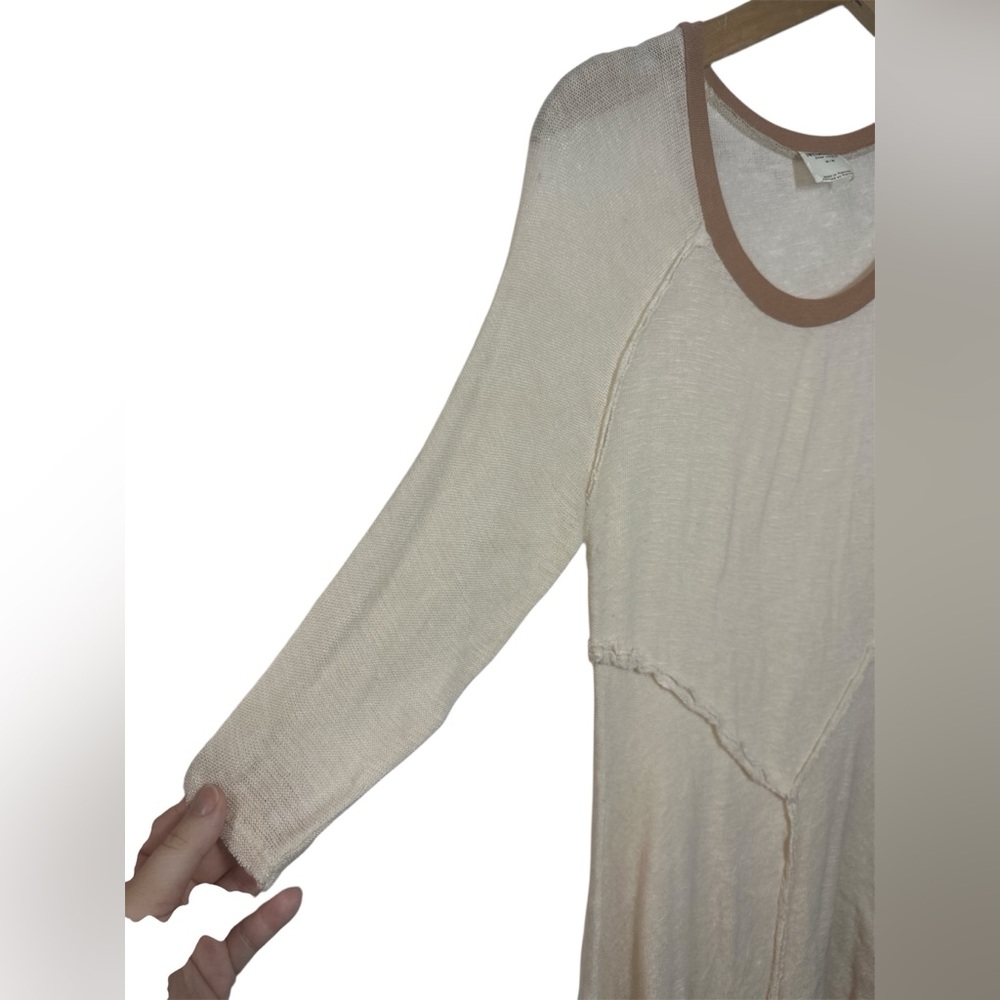 Free People Sheer Bohemian Layering Tee - Picture 4 of 10